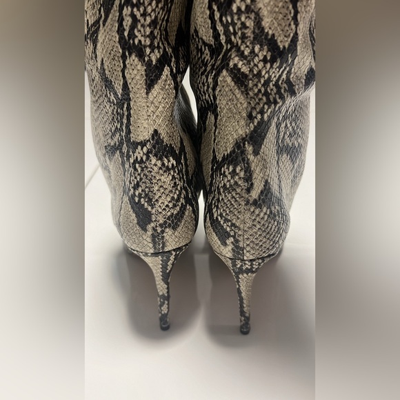 Schutz Maryana Snakeskin Boots - Picture 11 of 13